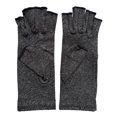 thumbnail image 1 of Visland Arthritis Compression Gloves Women Men Breathable Half-Finger Gloves Stretchy Hand Arthritis Relief Gloves for Typing Carpal Tunnel Rheumatoid Tendonitis, 1 of 8