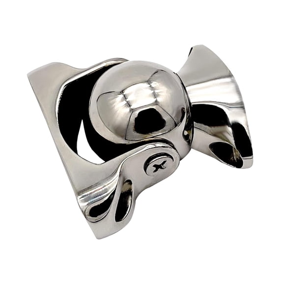 MARINE CITY Magnetic Ball Door Stopper, 316 Stainless Steel Soft Catch Holder for Boats, Marine, and Home  11lbs 5kg Strength