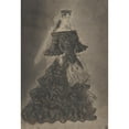 thumbnail image 2 of Constantin Guys 14x18 Black Ornate Wood Framed Double Matted Museum Art Print Titled - A Lady with a Veil (19th Century), 2 of 5