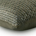thumbnail image 5 of Decorative Pillow Covers, Silver 14"x14" (35x35 cm) Throw Pillow Covers, Silk Sequins & Dotted Throw Pillows For Couch, Circles & Dots Pattern Modern Style - Silver Duex, 5 of 5