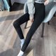 thumbnail image 5 of Gibobby pantalones de vestir mujer Leggings moldeadores de cintura alta con forro polar grueso de invierno para mujer, pantalones cálidos de lana de sintética（Negro， S), 5 of 5
