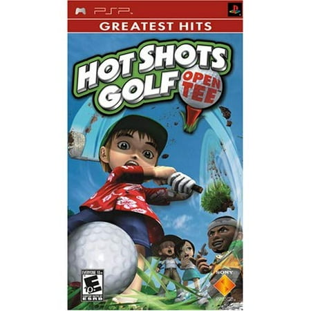 Refurbished Hot Shots Golf Open Tee Sony For PSP (Best Psp Golf Game)