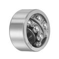 thumbnail image 1 of Uxcell Self Aligning Ball Bearings Double Row Open Type Chrome Steel 10x30x14mm, 1 of 5