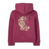 The Children's Place Big Girls Graphic Sherpa Hoodie