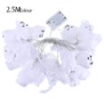 thumbnail image 1 of Light String Halloween LED Ghost Battery Lamp Festival Horror Party Decoration  20 LED  White  5m, 1 of 10