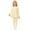 Beige, variant on WOYY Toddler Girls Outfits Solid Casual Long Sleeve T-Shirt Dress Pants Set, Sizes 3-4T