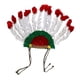 thumbnail image 3 of Tocado de plumas, accesorio decorativo para disfraz, diadema para adultos para escenario. Estilo B, 3 of 9
