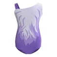 thumbnail image 2 of Leotardo de gimnasia brillante para niños y niñas, mono atlético de ballet de una pieza Morado 6 Yuyangstore Leotardo de gimnasia para niñas, 2 of 6