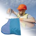 thumbnail image 3 of vlrwzc Hard Hat Neck Shade Sun Shield,Hard Hat Brim With Neck Shield Reflective Stripe Breathablehigh Visibility Hard Hat, 3 of 7