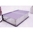 thumbnail image 3 of Niv, Giant Print Compact Bible, Leathersoft, Purple, Red Letter Edition, Comfort Print, (Hardcover), 3 of 4
