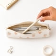 thumbnail image 5 of Pencil Pouch Makeup Brush Storage Bag Organizer Portable Zipper Holder For Home Office And Daily Use, 5 of 6