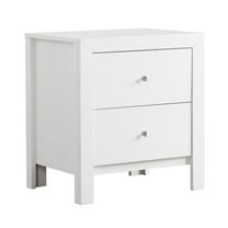Glory Furniture Burlington Night Stand in White Color