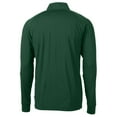 thumbnail image 3 of Men's Cutter & Buck  Green Green Bay Packers Helmet Adapt Eco Knit Stretch Recycled Quarter-Zip Pullover Top, 3 of 3