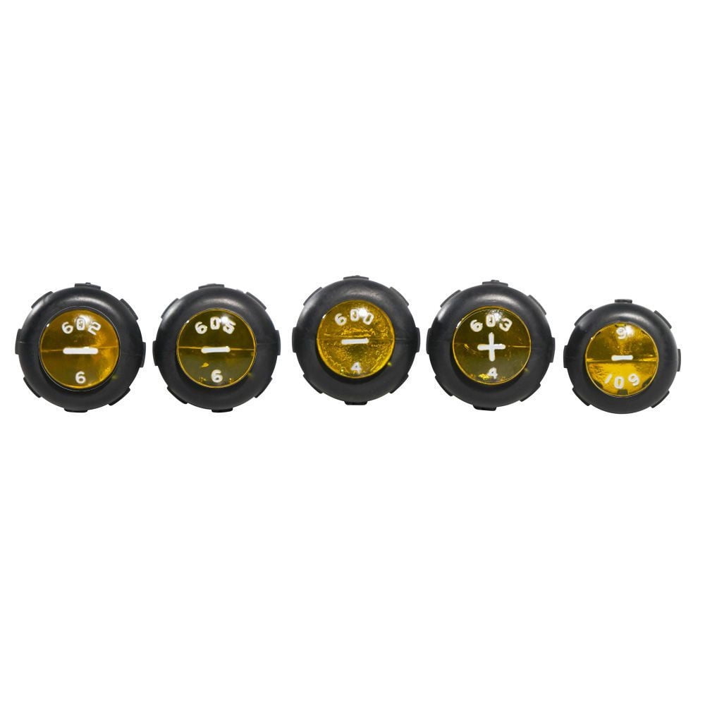 5 Pc. Cushion-Grip Screwdriver Sets, Phillips; Slotted