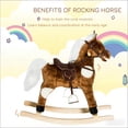 thumbnail image 6 of HMYG Rocking Horse,Plush Rocking Horse, 6 of 8