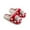 Red-01, variant on Xfvqtps Fuzzy Slippers for Women Fluffy Furry Fleece Lining Bow Embroidery Soft Thick Sole Slip on Non-Slip Comfortable Cozy Indoor House Slippers