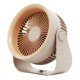 thumbnail image 3 of Ventilador de escritorio Ventilador portátil Inclinación ajustable de 90  degree Configuraciones de 4 velocidades Ventilador personal Ventilador portátil de Caqui, 3 of 9