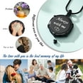 thumbnail image 6 of Always with Me - Drum Cremation Jewelry for Ashes Urn Necklace Lockets for Human Ashes Pendent for Ashes and Chain, 6 of 6