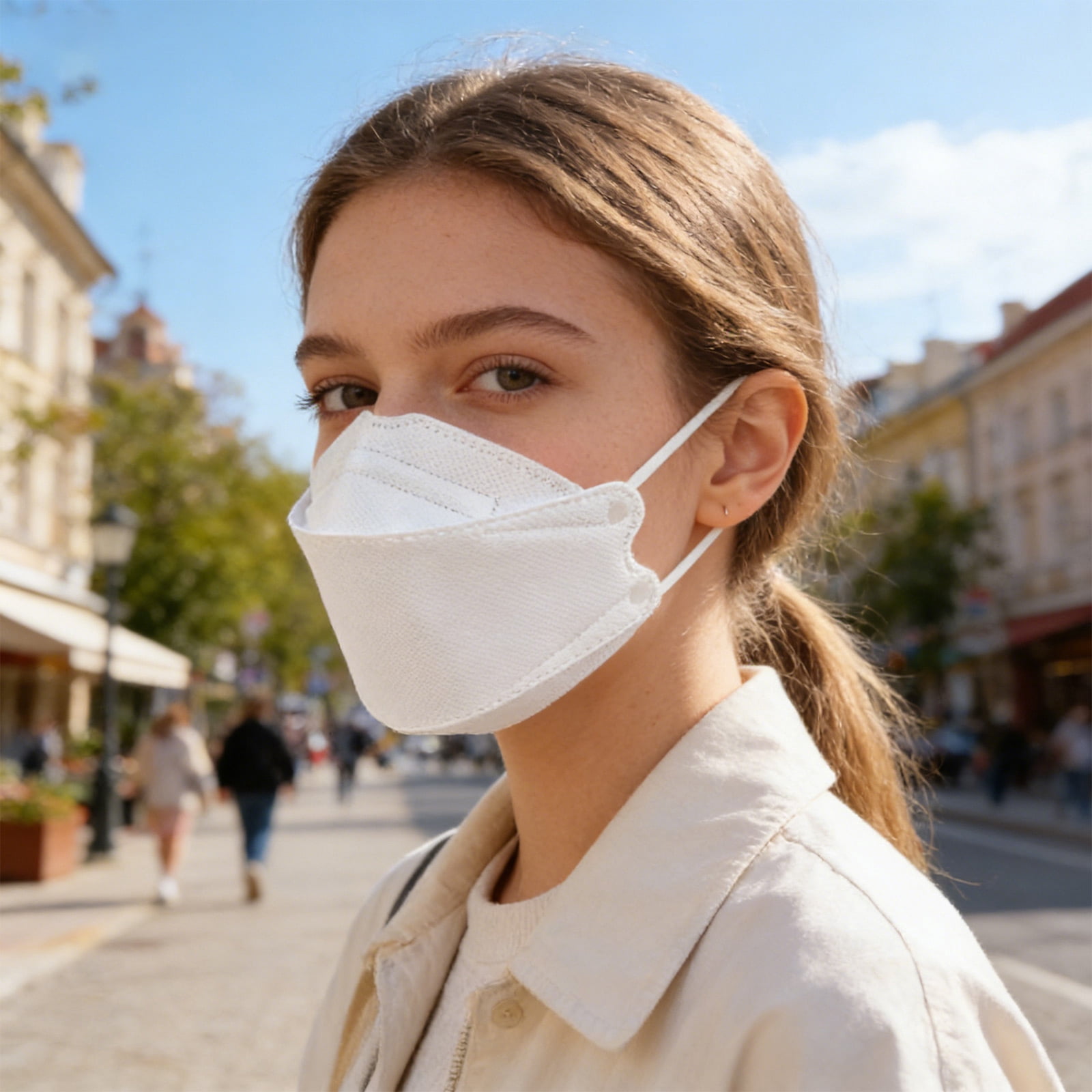 2026 KN95 Face Masks, Multi Layer Dust Proof Disposable Respirator, Soft Comfortable Facial Cover Suitable For Office Outdoor And Daily General Use (Adult-20Pack-Black)