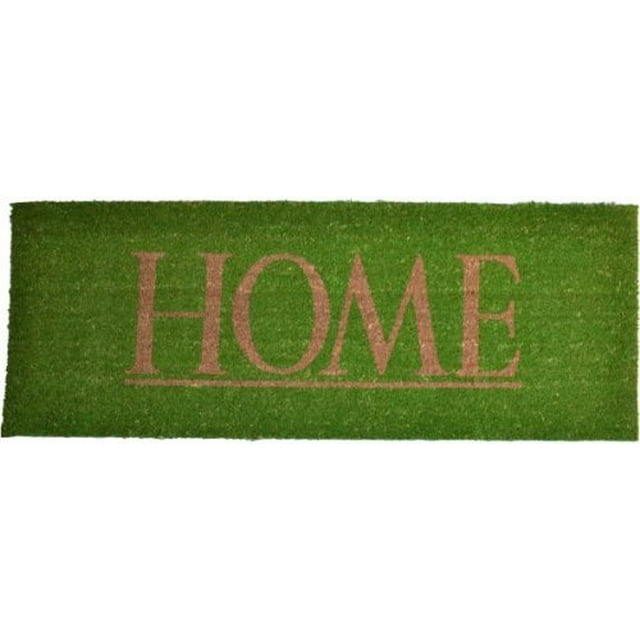Imports Decor Vinyl Backed Coir Doormat, 48 by 18-Inch, Home