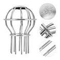thumbnail image 3 of 1Pc Stainless Steel Rooftop Drain Sink Draining Mesh Cover Anti-blocking Cover, 3 of 7