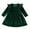 Green, variant on WIBACKER Kids Baby Girls Long Sleeve Velvet Dress Autumn Winter Princess Party Dresses