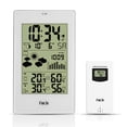 thumbnail image 3 of FanJu Indoor Outdoor Thermometer Hygrometer Barometer Wireless Weather Station Alarm Clock Weather Forecaster Station Wireless Digital Backlight LCD Display, 3 of 7