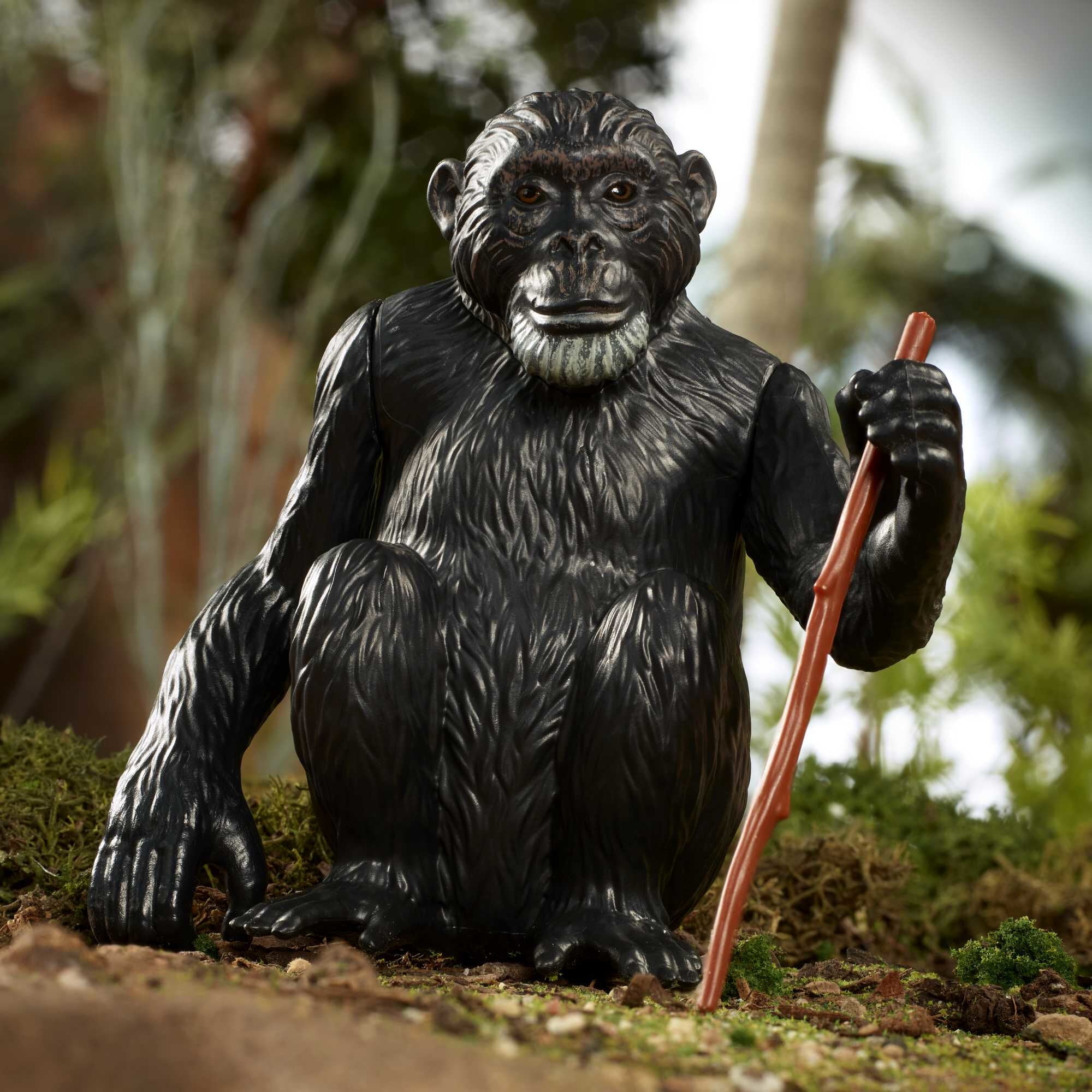 Barbie Inspiring Women Jane Goodall Collectible Doll with Khaki Outfit, Chimpanzee and Accessories