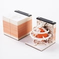 thumbnail image 2 of FFENYAN Memo Pad Calendar 2024 Exploring The Earth's Paper Carving Three-dimensional Note Paper Model Decoration, 2 of 4