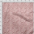 thumbnail image 4 of oneOone Cotton Cambric Light Pink Fabric Tropical Dress Material Fabric Print Fabric By The Yard 56 Inch Wide, 4 of 4