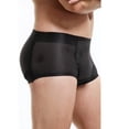 thumbnail image 5 of Mens Underwear,Men Padded Underwear for Big Enhance Men Shapewear Short Briefs Seamless Body Shapewear Enhancer,Mens Underwear Boxer Briefs,Black,M, 5 of 8