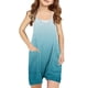 thumbnail image 1 of Odeerbi 5-14 Años Niñas Traje de Verano Lindo Gradiente Camisola Romper Casual Transpirable Cómodo Combinados Pantalones Cortos Con Bolsillos, 1 of 6