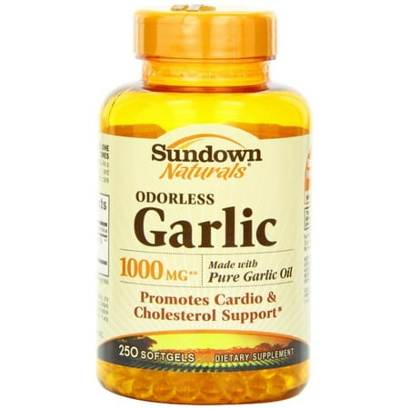 Odorless Garlic 1000 mg Softgels 250 ea