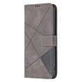thumbnail image 2 of For Samsung Galaxy S24 Ultra 5G Magnetic Buckle Rhombus Texture Leather Phone Case, 2 of 5
