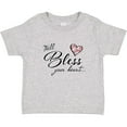 thumbnail image 3 of Inktastic Well Bless your Heart with Floral Print Boys or Girls Baby T-Shirt, 3 of 5