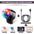 thumbnail image 1 of Disco Ball Led Party Lamp, Music-Controlled Disco Light Effects, Disco Light With Usb Cable, 360 ° Rotatable Party Light With Remote Control, 1 of 1