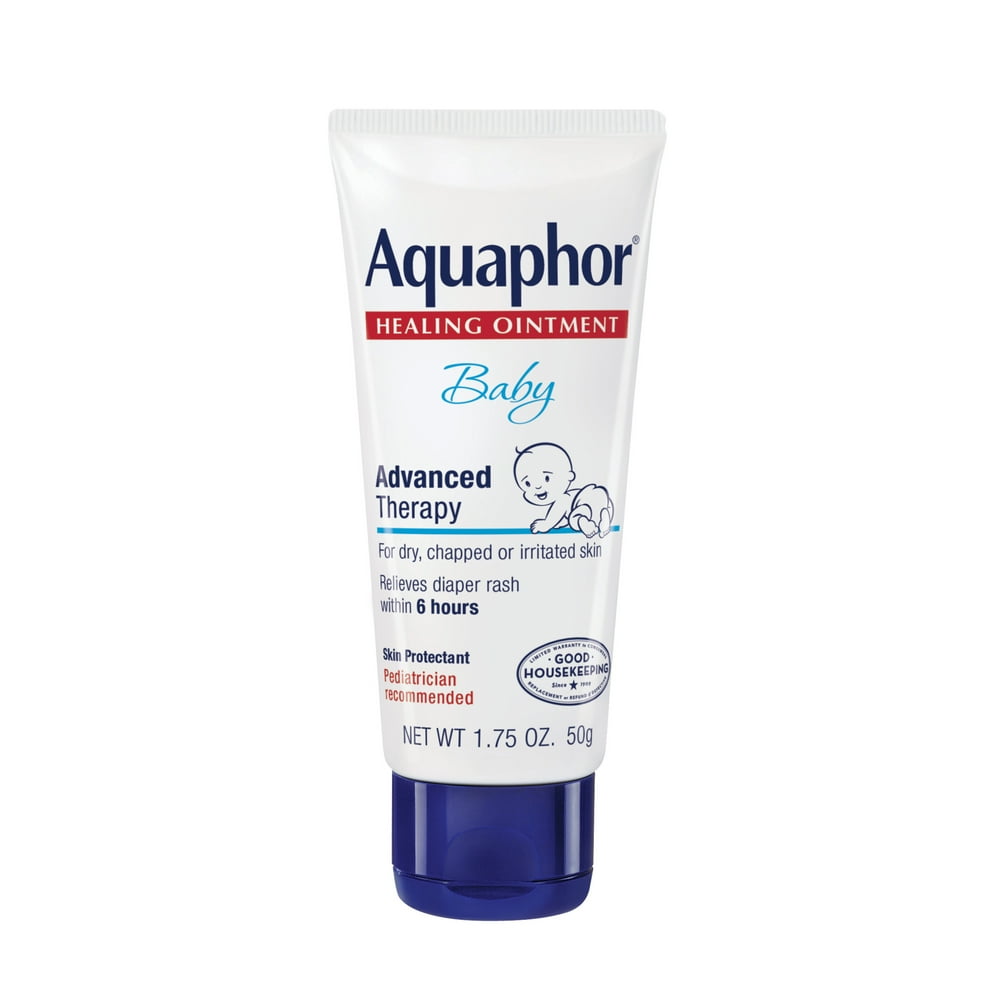 Aquaphor Baby Healing Ointment, Baby Skin Care and Diaper Rash, Travel