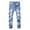 ZL Light Blue, variant on Baby Jeans Vintage Wash Ripped Distressed Jeans for Kids Teen Boy's Skinny Fit Denim Pants Fashion Streetwear Baby Boy Jeans Blue 4 Years-5 Years