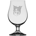 thumbnail image 1 of BORDER COLLIE Dog Themed Etched 13.25oz Iona Beer Glass, 1 of 1