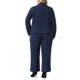 thumbnail image 5 of Conjunto de traje de dos piezas de tallas grandes Agnes Orinda para mujeres, chaqueta de blazer de oficina y pantalones, 1X azul oscuro, 5 of 8