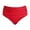 j-949Red392, variant on MEZZALL Summer Girls Solid Color Swim Bottoms High Waist Swimwear Bikini Comfortable Swim Shorts For Teen Youth Swim Strunks Pool Beachwear
