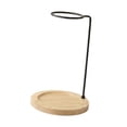 thumbnail image 4 of predolo Coffee Dripper Holder Wooden Filter Holder Multipurpose Accessory Reusable Decor Wood Color, 4 of 8