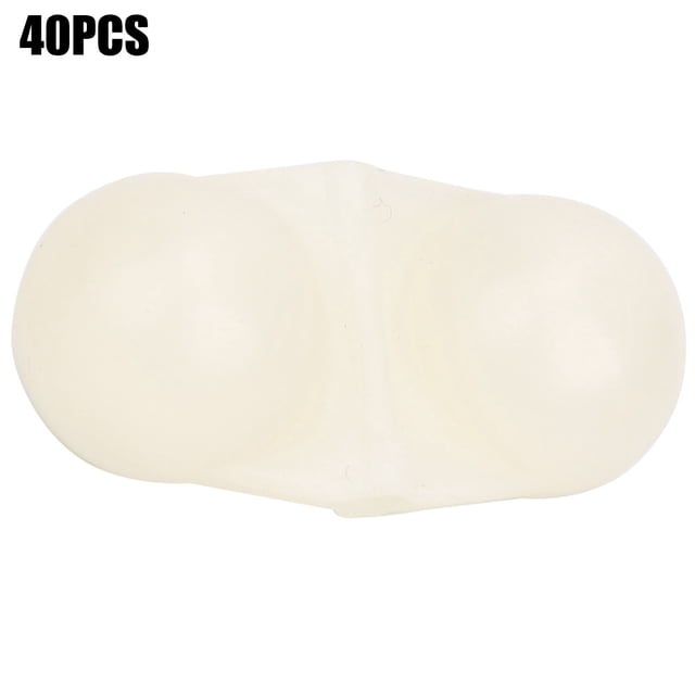 Sonajero doble de pesca, 40 piezas portátil ABS doble sonajero doble señuelo peces doble sonajero estándares líderes en la industria