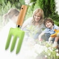 thumbnail image 1 of Herramientas de Jardín de Hierro perfecl Mini juego para niños pala rastrillo tenedor, 1 of 8