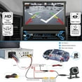thumbnail image 4 of Naifay Single Din Car Stereo Compatible with Apple Carplay & Android Auto, 7inch Flip Out Touchscreen Car Radio with Bluetooth Foldable Car Audio Receivers, Mirror Link/, 4 of 6
