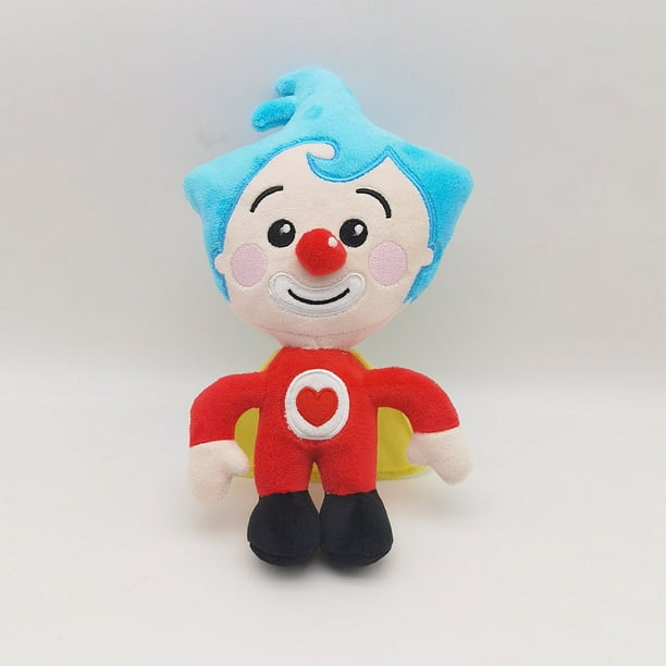 Payaso de peluche de 7,8 pulgadas, muñeco de payaso de peluche de animación de dibujos animados para recompensar el progreso del niño
