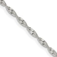 thumbnail image 5 of Sterling Silver Herringbone Chain 16", 5 of 5