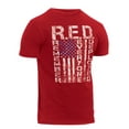 thumbnail image 1 of Rothco T-Shirt Athlétique Fit R.E.D. (Rappelez-Vous Tout le Monde Déployé) - Rouge, 1 of 3