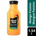 thumbnail image 1 of Minute Maid Zero Sugar Mango Passion Bottle, 1.54 Liters, 1 of 5
