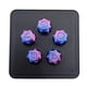 thumbnail image 1 of Juego Tradicional Gonggi Jack Stone Pebbles para Juegos Familiares () Purple, 1 of 3